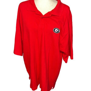 Vintage Heisman Georgia Bulldogs DAWGS Cotton Polo XL